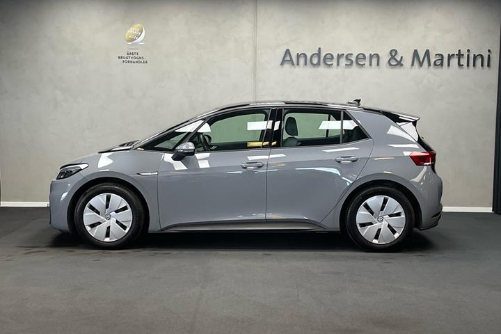 Grå VW ID.3 fra 2021