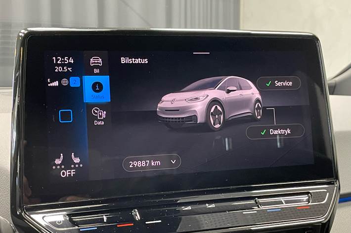 Grå VW ID.3 fra 2021