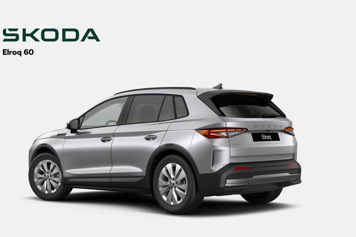 Sølv Skoda Elroq fra 2025