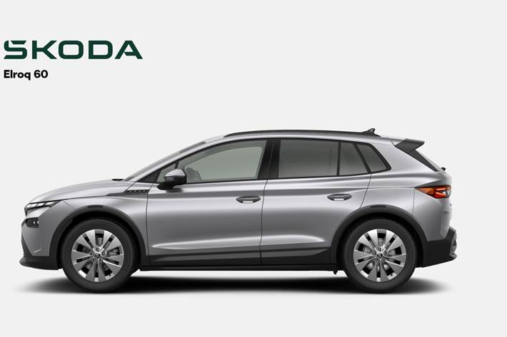 Sølv Skoda Elroq fra 2025