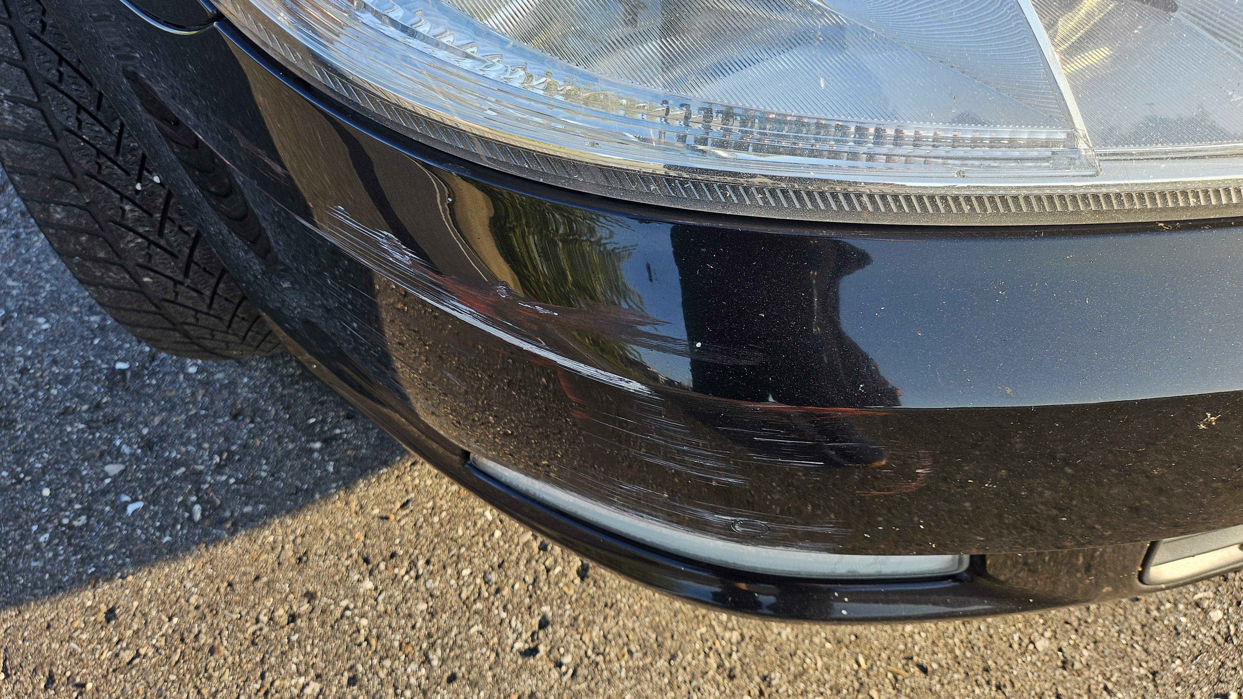 Sort Skoda Octavia fra 2011