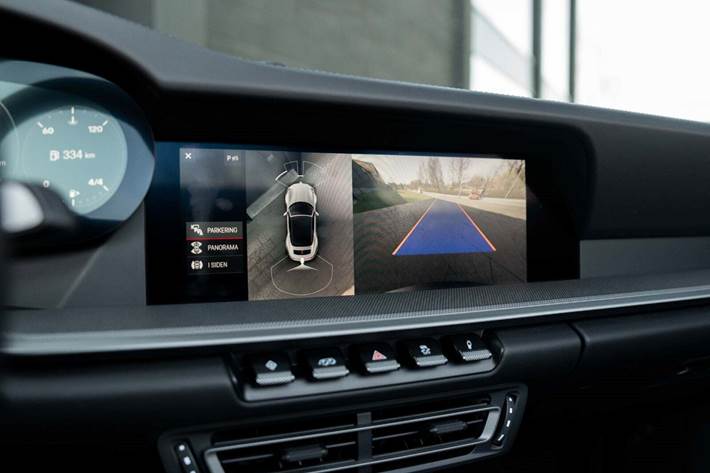 Sort Porsche 911 Carrera S fra 2021