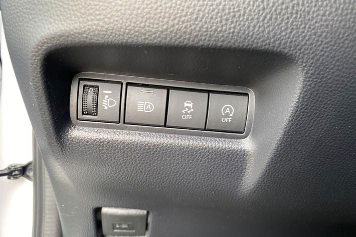 Hvid Toyota Aygo X fra 2023