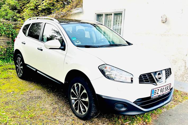 Hvid Nissan Qashqai+2 fra 2013