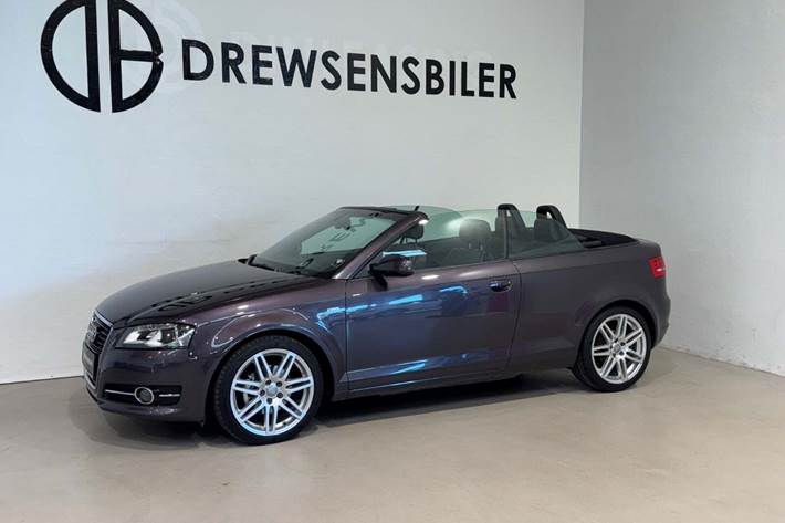 Sort Audi A3 fra 2012