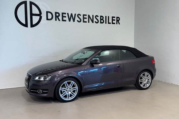 Sort Audi A3 fra 2012