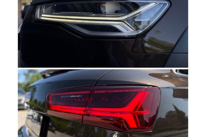 Brun Audi A6 Allroad fra 2016