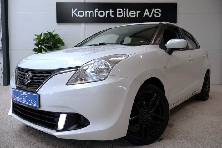 Hvid Suzuki Baleno fra 2016