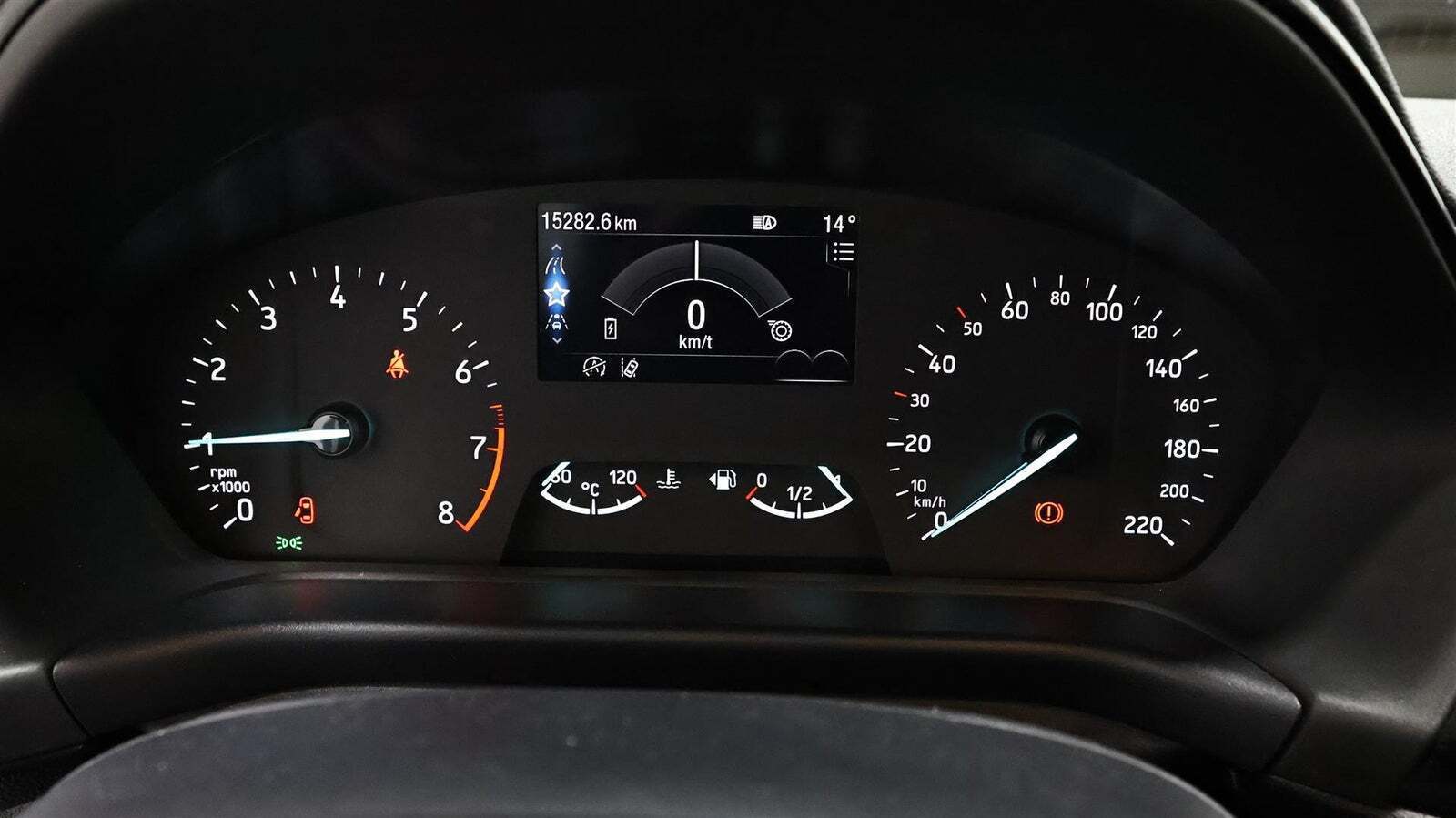 Hvid Ford Fiesta fra 2022