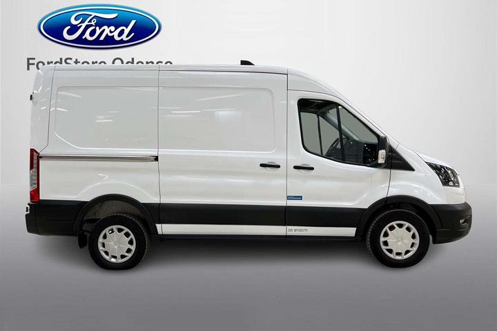 Hvid Ford Transit 350 L2 Van fra 2023