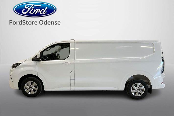 Hvid Ford Transit Custom 320L fra 2025