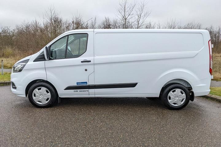 Hvid Ford Transit Custom 300 L2 fra 2023