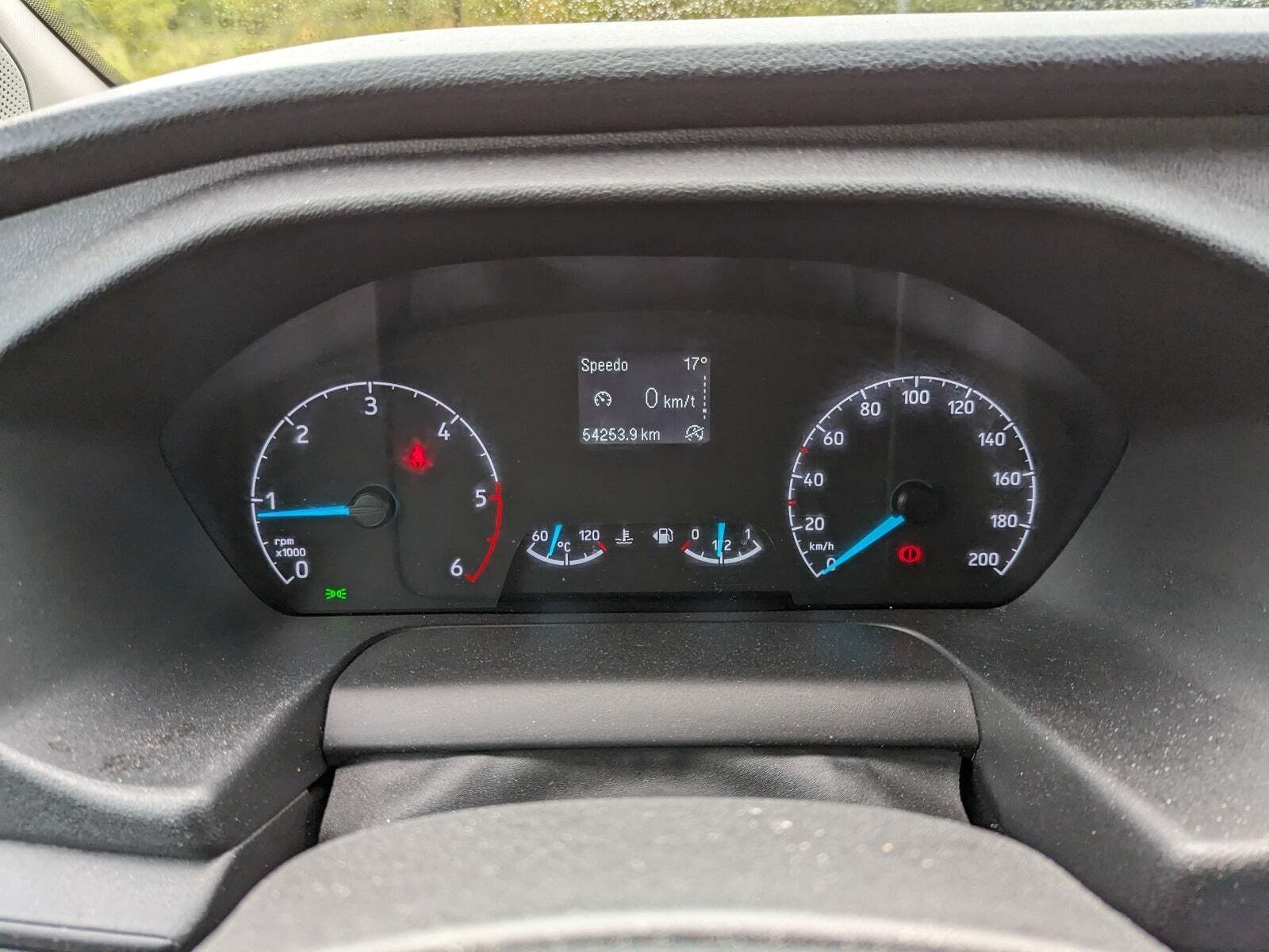 Hvid Ford Transit Custom 320L fra 2020