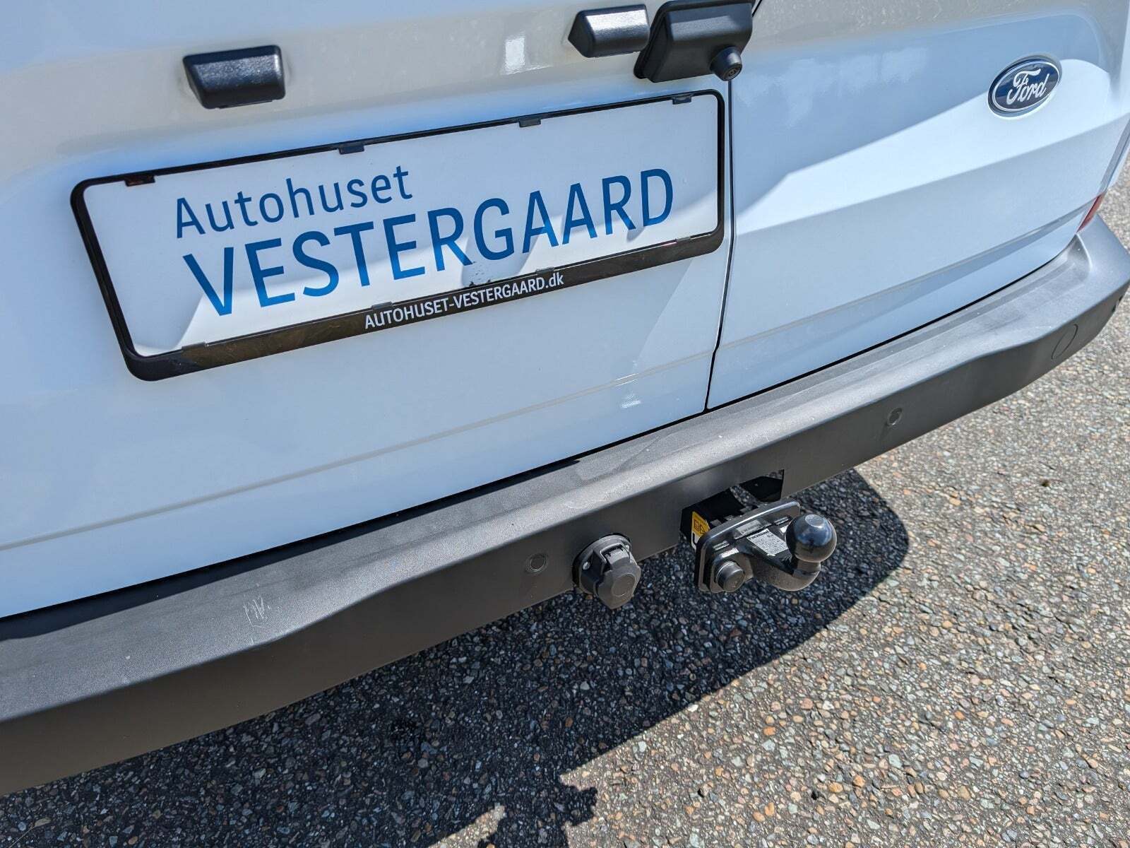 Hvid Ford Transit Custom 300 L2 fra 2023