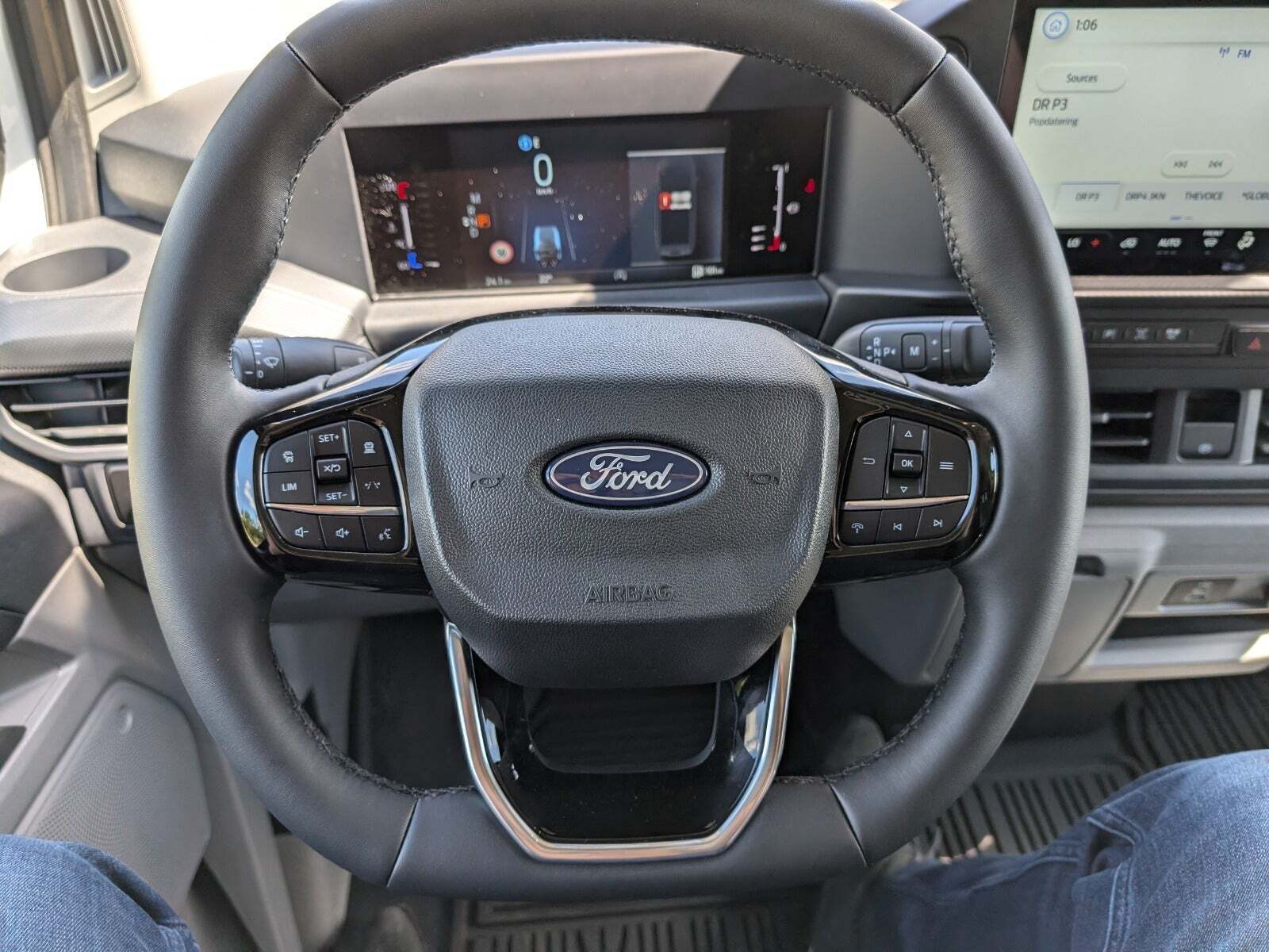 Hvid Ford Transit Custom 300 L2 fra 2023