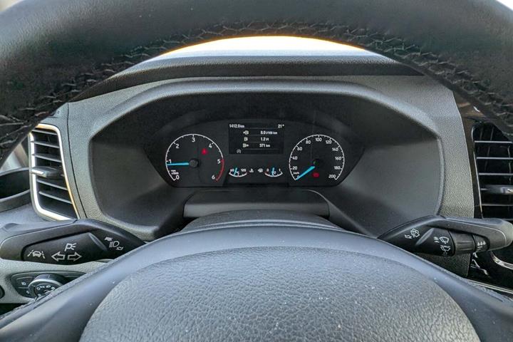 Hvid Ford Transit 350 L3 Van fra 2023