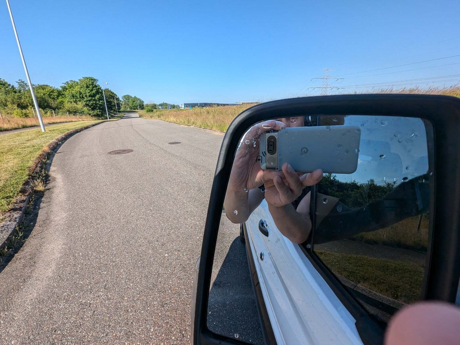 Hvid Ford Transit 350 L3 Van fra 2023