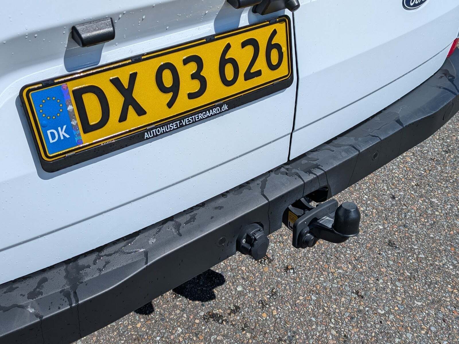 Hvid Ford Transit Custom 300 L2 fra 2023