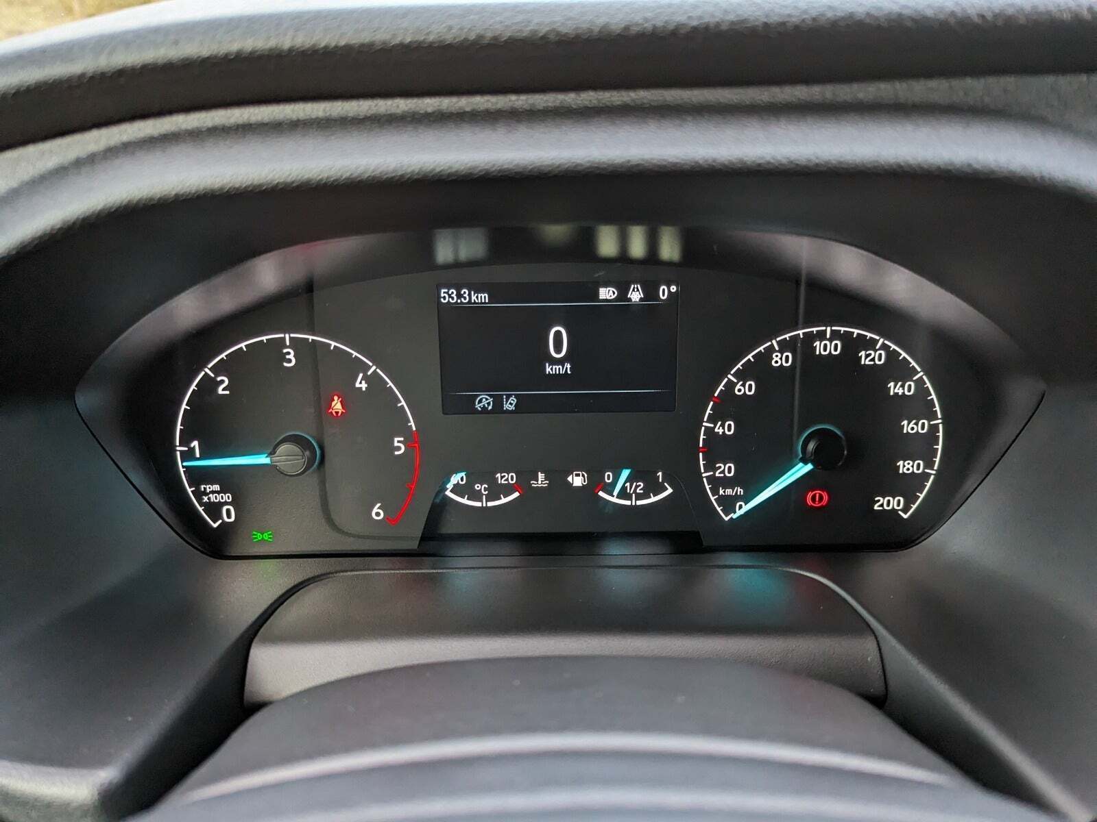 Hvid Ford Transit 350 L2 Van fra 2023