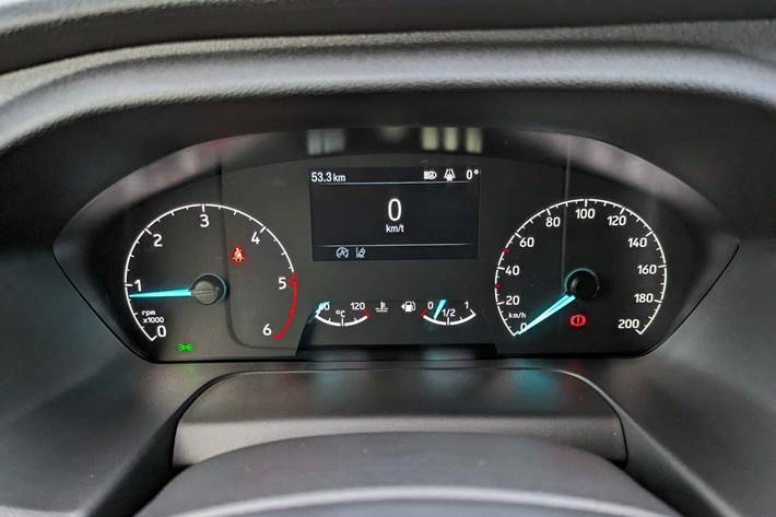 Hvid Ford Transit 350 L2 Van fra 2023