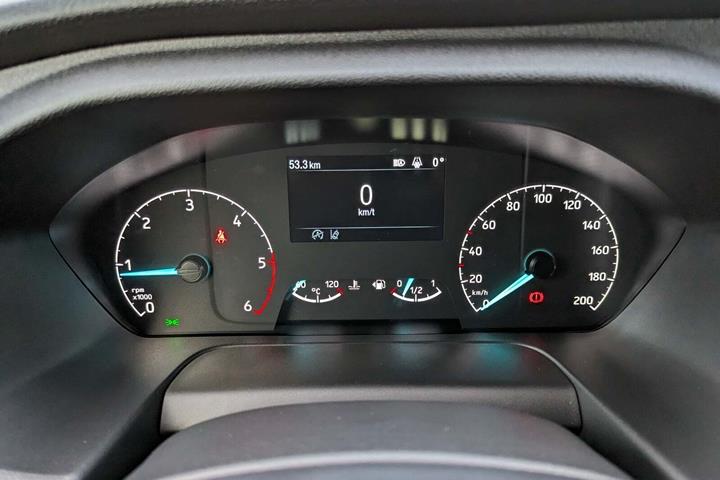Hvid Ford Transit 350 L2 Van fra 2023