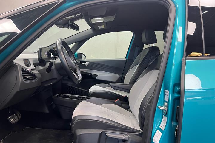 Blå VW ID.3 fra 2022