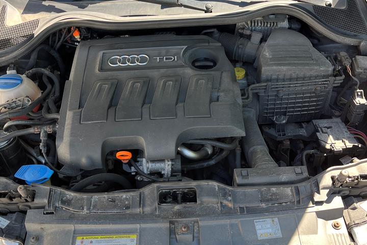 Sort Audi A1 fra 2012