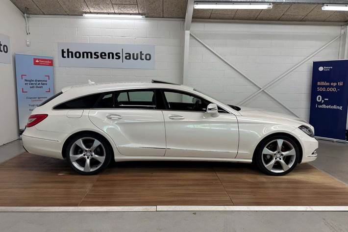 Sort Mercedes CLS350 fra 2014