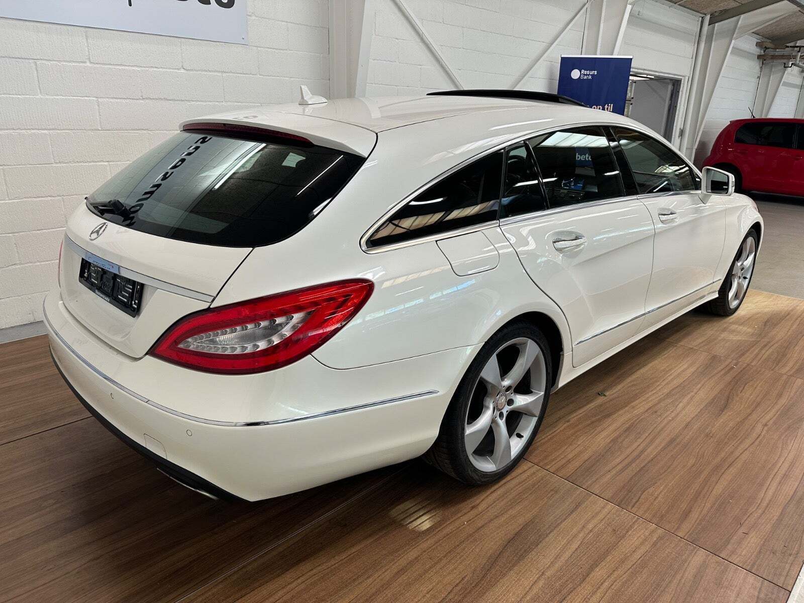 Sort Mercedes CLS350 fra 2014
