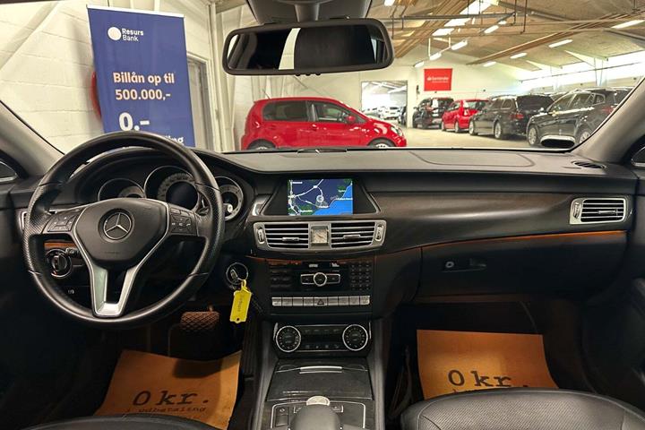 Sort Mercedes CLS350 fra 2014
