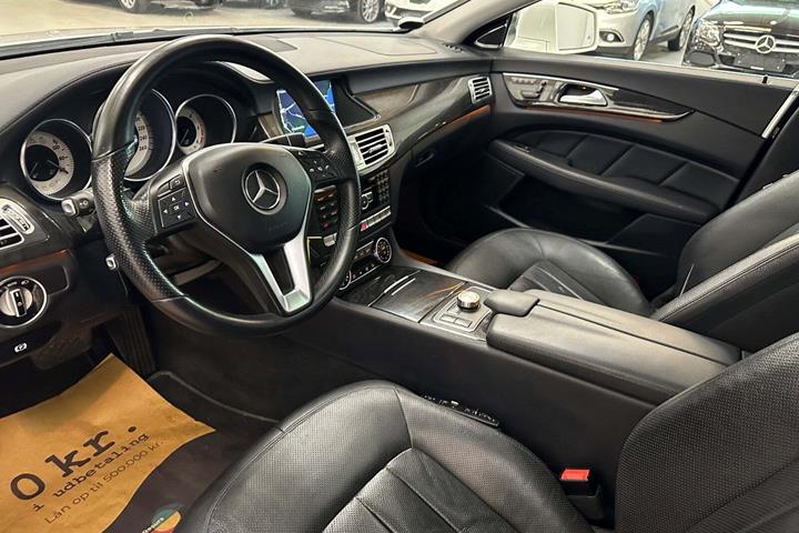 Sort Mercedes CLS350 fra 2014