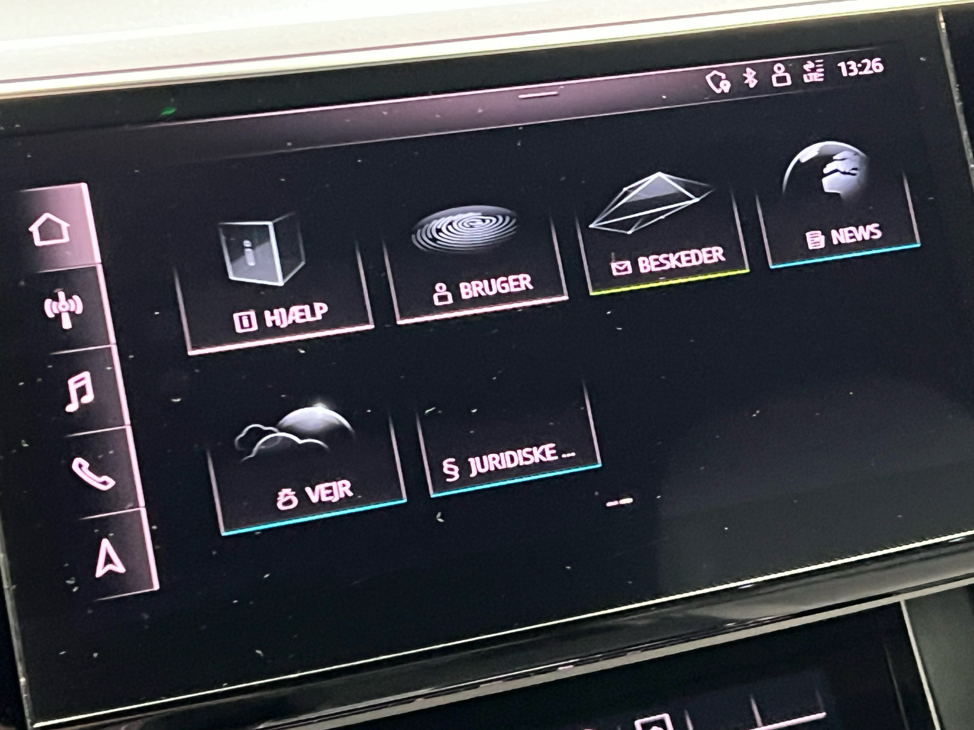 Sort Audi e-tron fra 2019