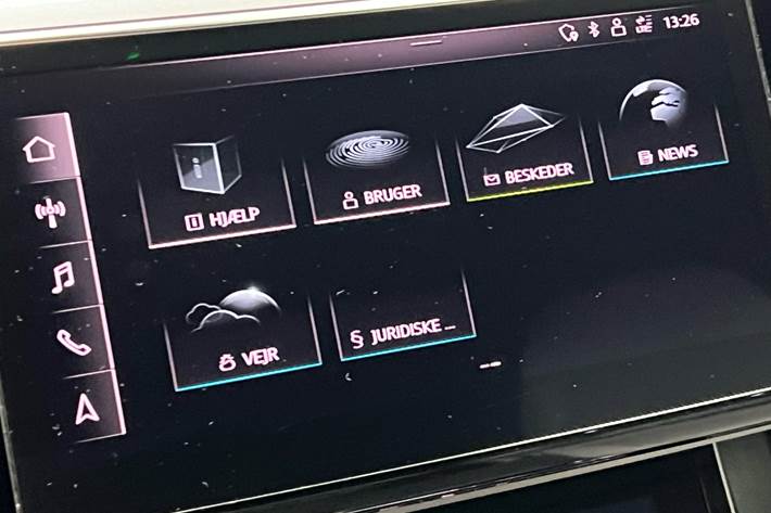 Sort Audi e-tron fra 2019