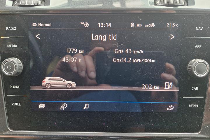 Sort VW Golf fra 2019