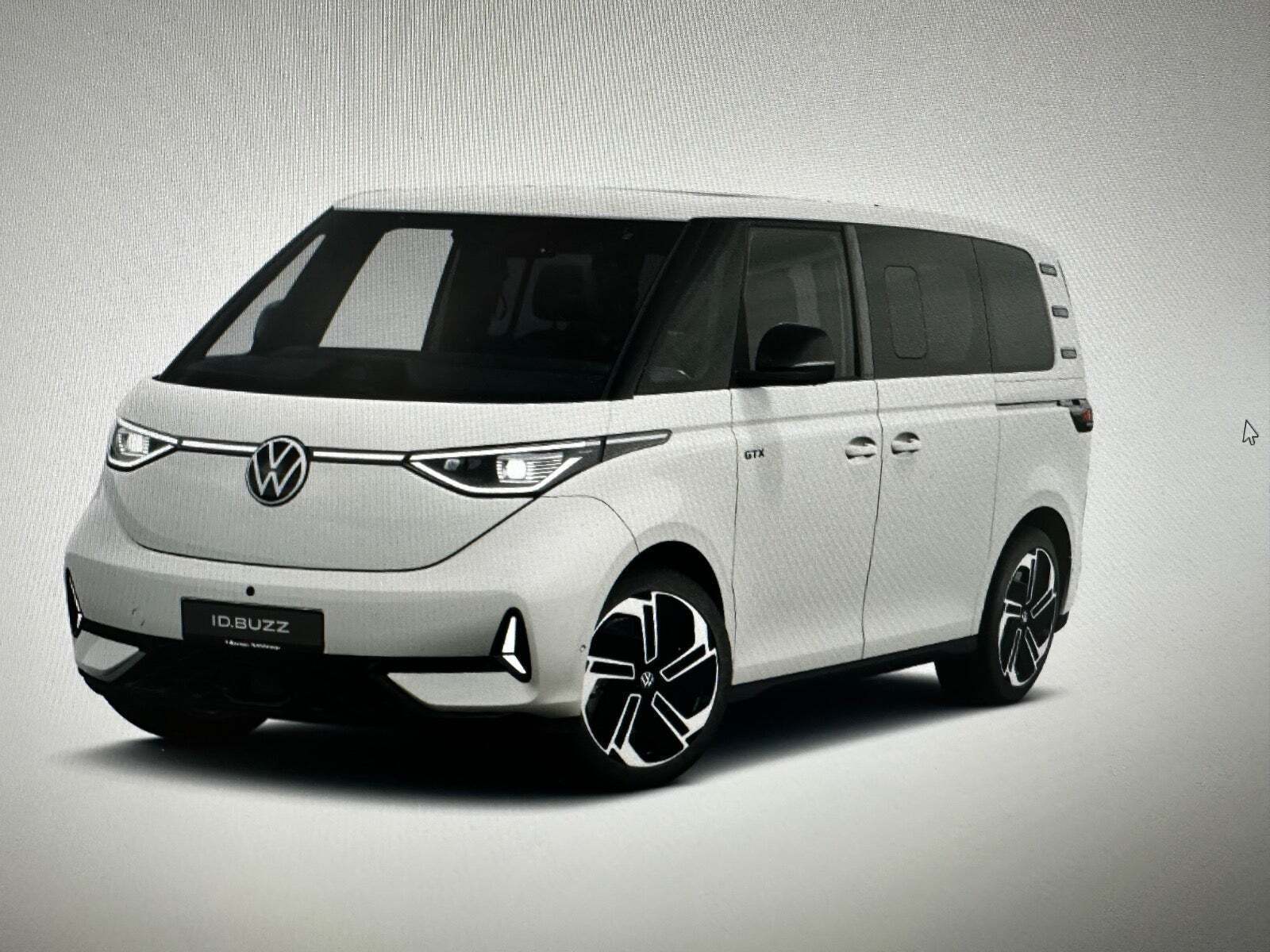 Hvid VW ID.Buzz fra 2026 set udefra