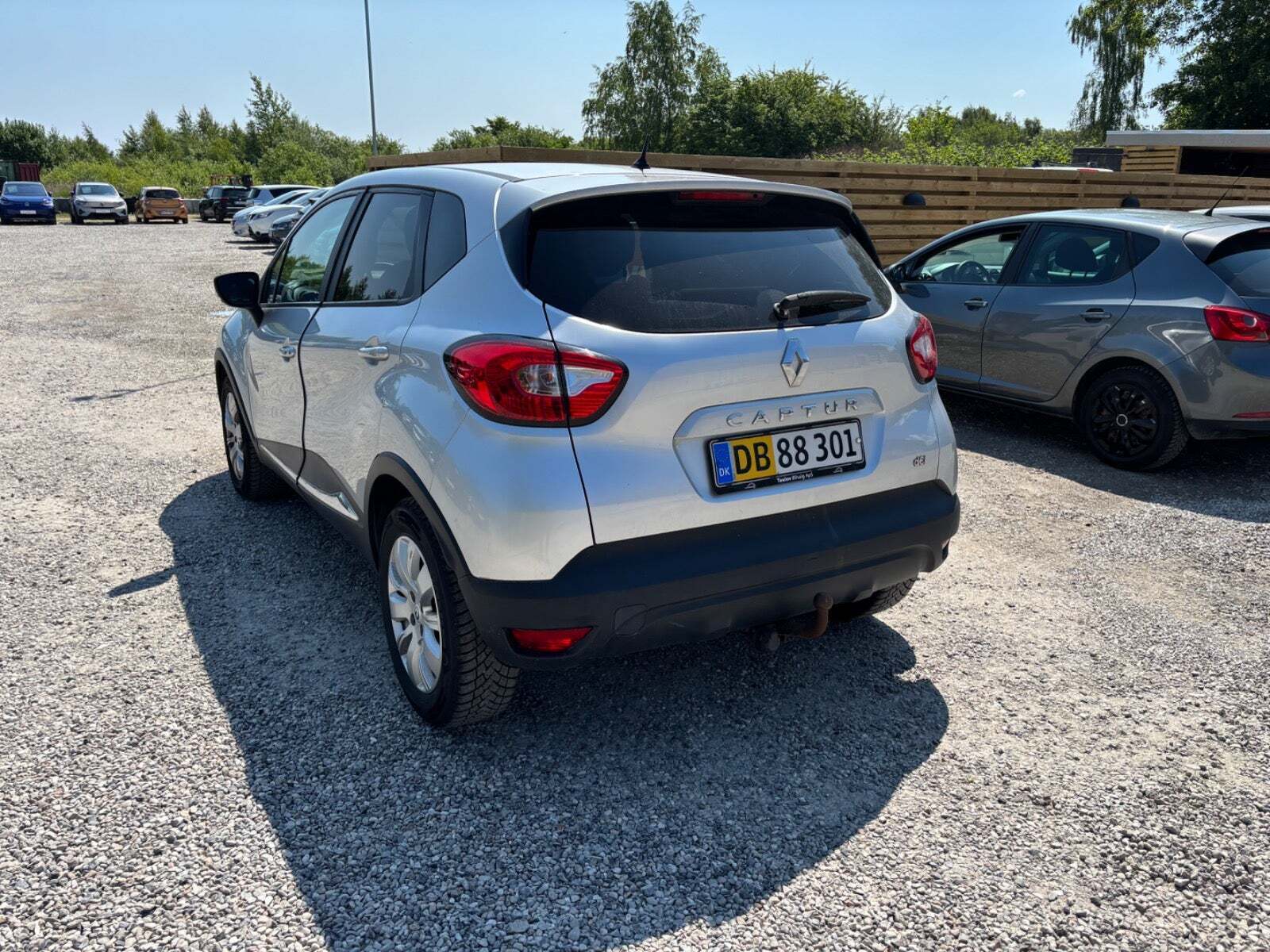Sølv Renault Captur fra 2014
