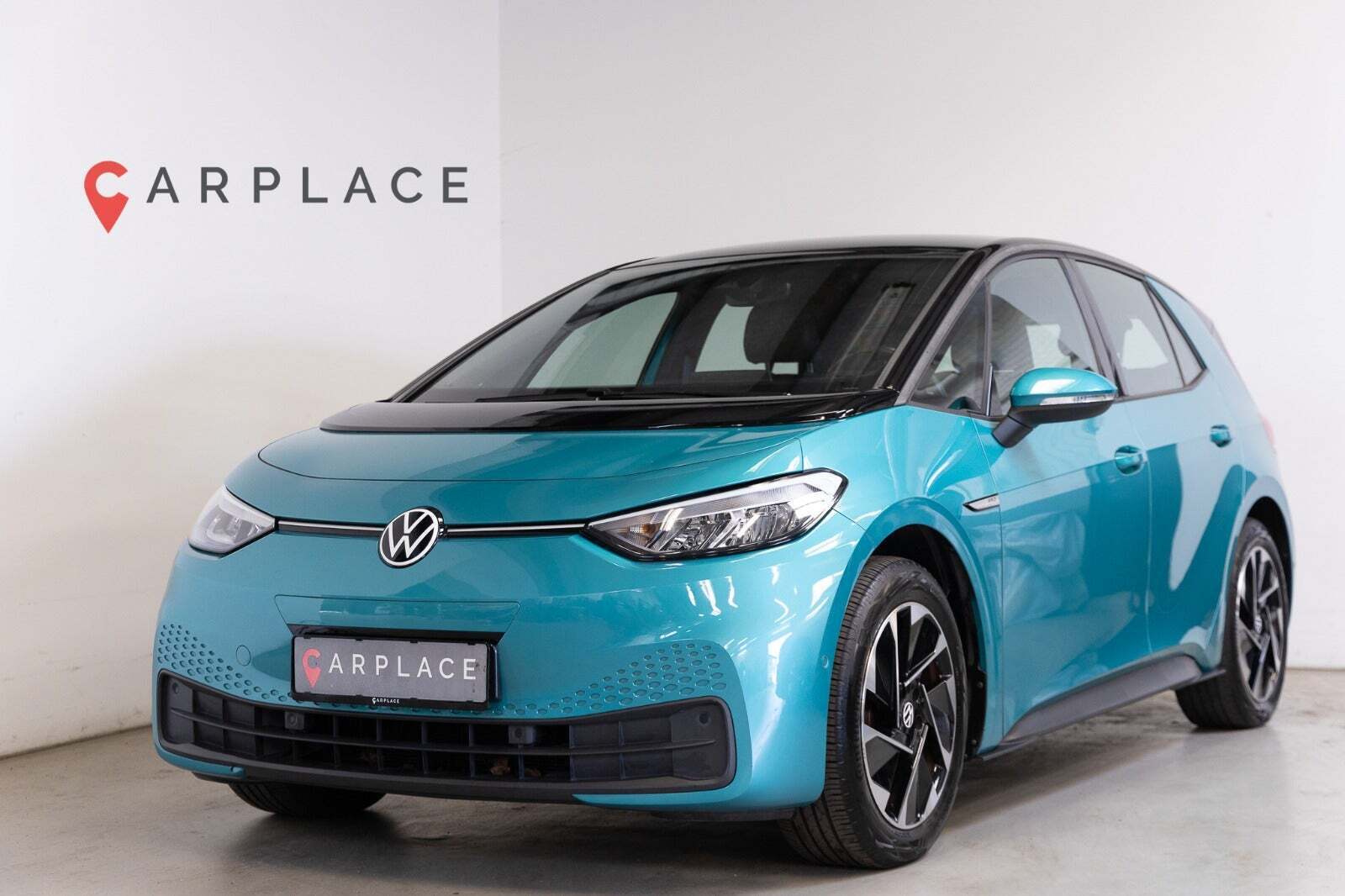 Turquoise VW ID.3 fra 2022 set udefra
