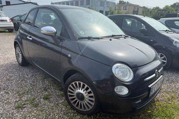 Sort Fiat 500 fra 2008