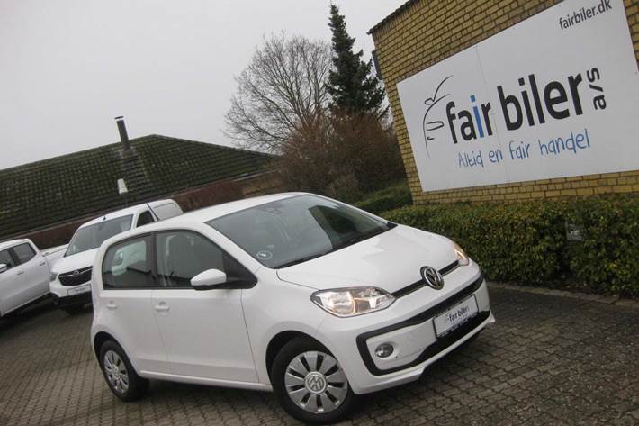 Hvid VW UP! fra 2020