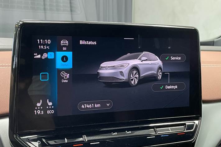 Hvid VW ID.4 fra 2021