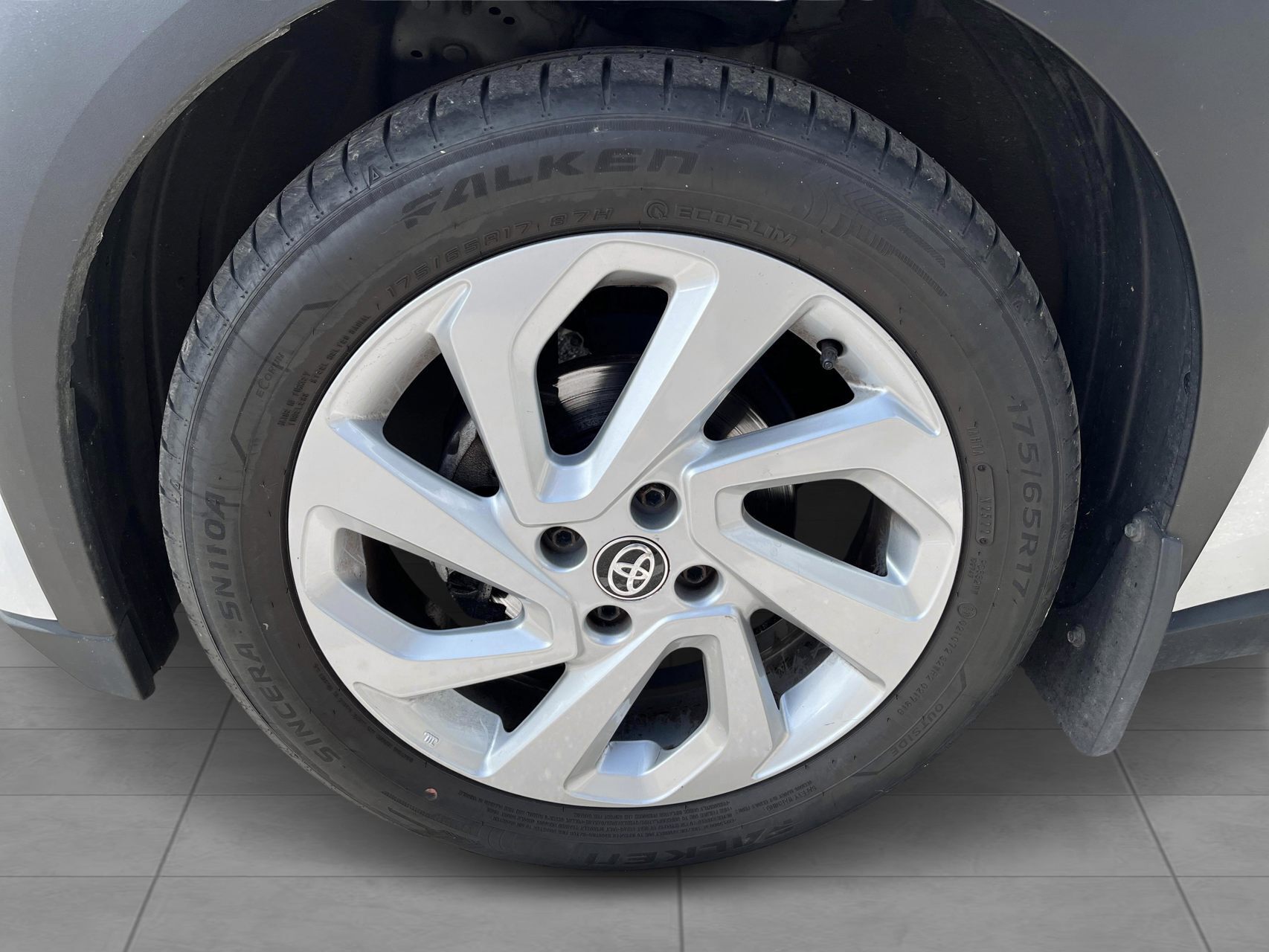 Hvid Toyota Aygo X fra 2022