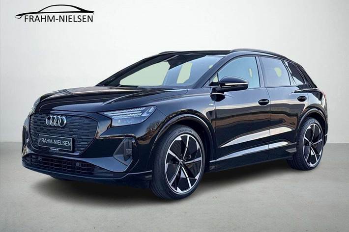 Sort Audi Q4 e-tron fra 2022