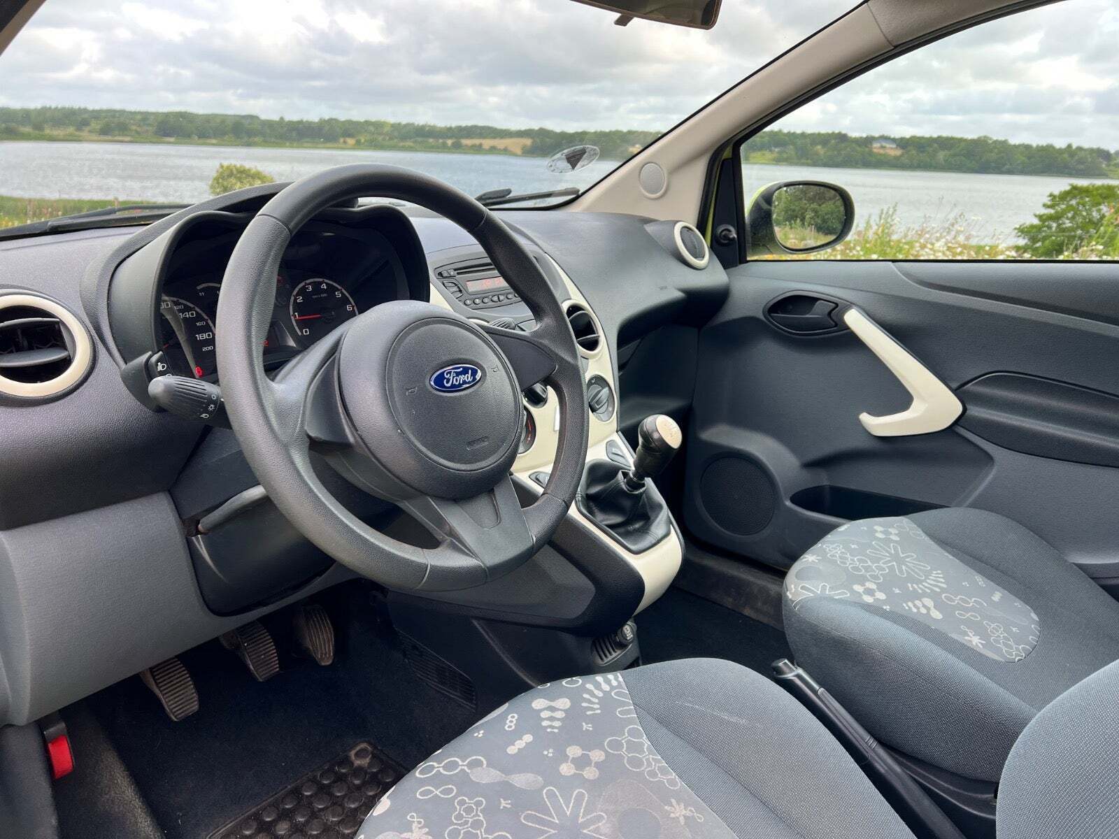 Grøn Ford Ka fra 2013