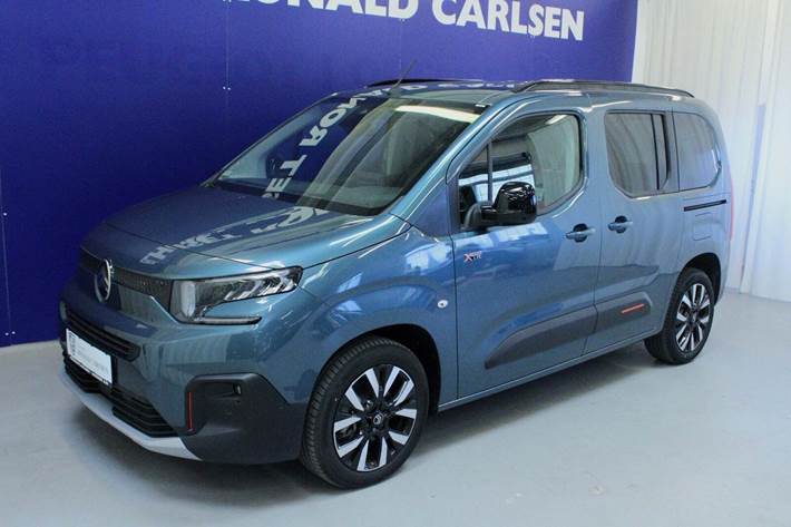 Blå Citroën ë-Berlingo fra 2024