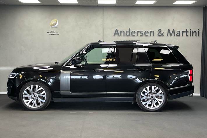 Sort Land Rover Range Rover fra 2018