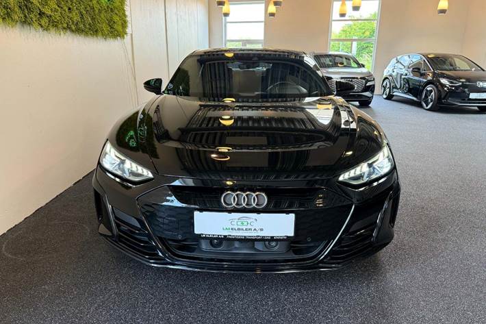 Sort Audi e-tron GT fra 2023