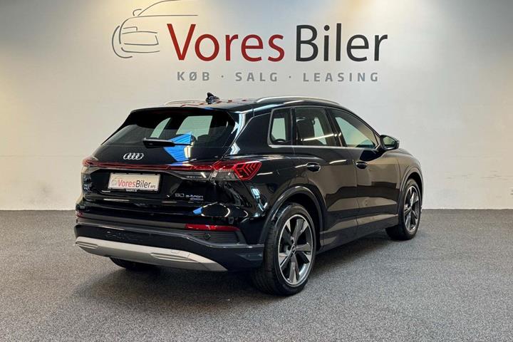 Sort Audi Q4 e-tron fra 2022