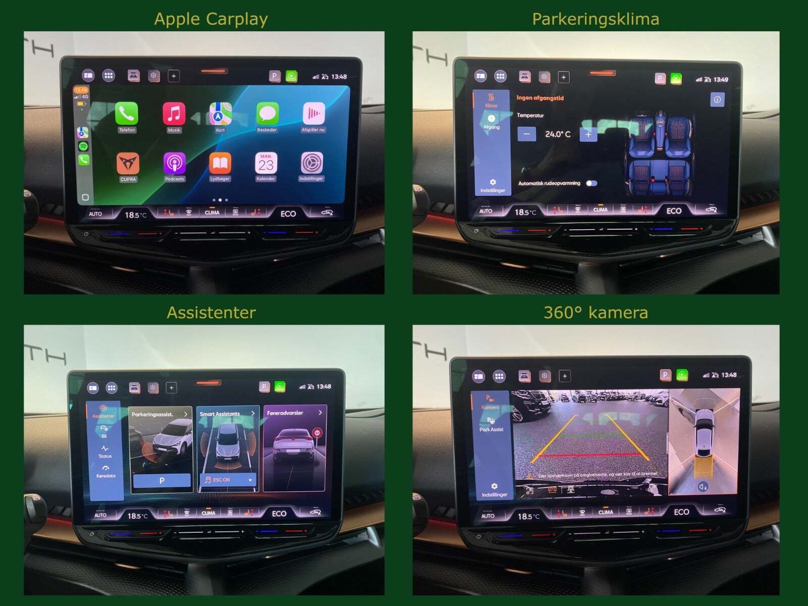 Blå Cupra Tavascan fra 2024