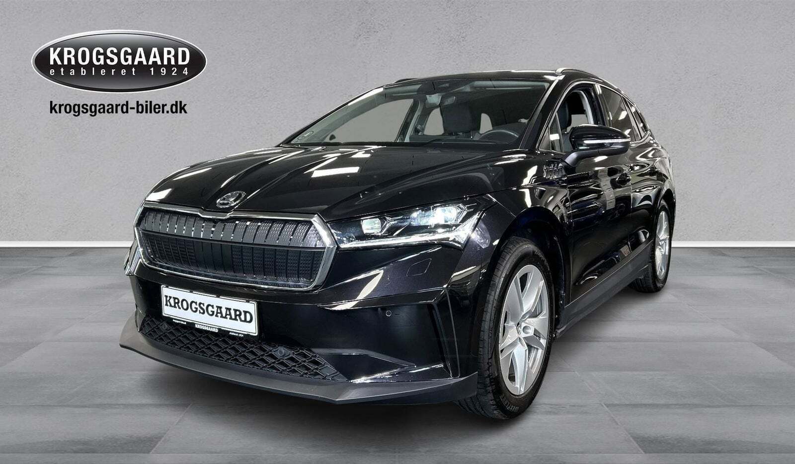 Sort Skoda Enyaq fra 2021