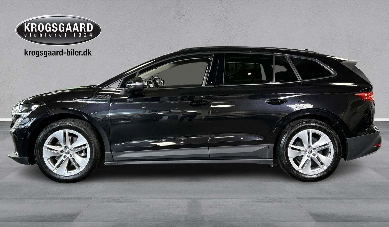 Sort Skoda Enyaq fra 2021